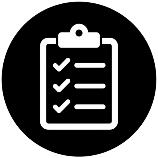 Dustify Home Care cleaning checklist icon