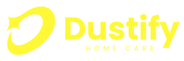Dustify Home Care yellow logo